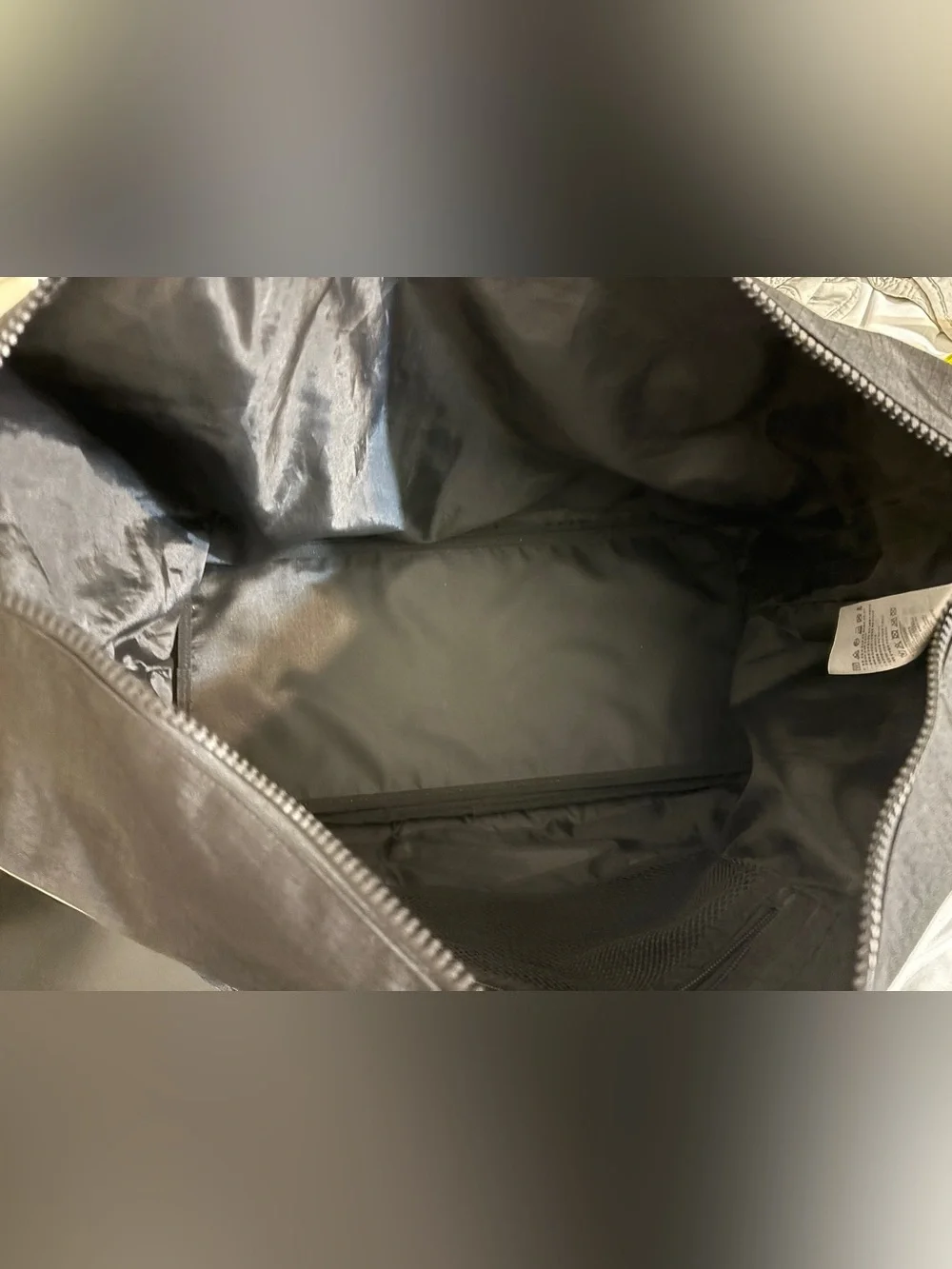Black Jordan Flight Duffle Bag